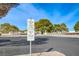 On-site RV parking lot with designated spaces and clear signage at 691 Anne Ln # 0, Henderson, NV 89015