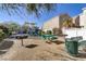 Features a playground and picnic area with tables and benches in a community space at 8235 Misty Sage St, Las Vegas, NV 89139