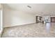 Open-concept living space featuring light and bright walls and flooring at 8925 W Flamingo Rd # 110, Las Vegas, NV 89147