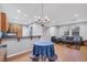 A view of the living room, dining area and kitchen area at 9151 Mount Wilson St, Las Vegas, NV 89113