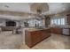 Spacious kitchen featuring granite countertops, stainless steel appliances, and ample counter space at 4830 Byzantine Ct, Las Vegas, NV 89149