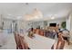 Dining area seamlessly connects to the living room and kitchen, promoting interaction and easy living at 2210 Shadow Canyon Dr, Henderson, NV 89044
