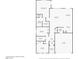 Detailed floorplan showcasing the layout of the home, including bedrooms, bathrooms, living spaces, and garage at 2210 Shadow Canyon Dr, Henderson, NV 89044