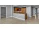 Modern kitchen features granite countertops and stainless steel appliances at 322 Karen Ave # 201, Las Vegas, NV 89109