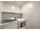 Convenient laundry room equipped with new white washer and dryer at 600 N Carriage Hill Dr # 1143, Las Vegas, NV 89138