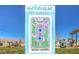Sign showing a map of the future community park including a playground and pool at 6952 Midnight Bronze St, North Las Vegas, NV 89086