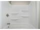 The shower and bathtub are all in one, with built-in shelving at 8600 W Charleston Blvd # 2108, Las Vegas, NV 89117