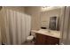 Clean bathroom with shower and vanity at 8824 Martin Downs Pl, Las Vegas, NV 89131