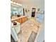 Bright bathroom with jacuzzi tub, walk-in closet and double sink vanity at 11027 Dornoch Castle St, Las Vegas, NV 89141