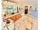 Bright bathroom with jacuzzi tub, walk-in closet and double sink vanity at 11027 Dornoch Castle St, Las Vegas, NV 89141