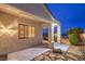 Inviting back patio featuring manicured landscaping at 1964 Oliver Springs St, Henderson, NV 89052