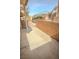 Private outdoor patio featuring concrete floors and block wall at 2050 N Los Feliz St # 176, Las Vegas, NV 89156