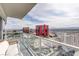 Balcony featuring stunning views of the city skyline on a clear day at 2700 Las Vegas Blvd # 4002, Las Vegas, NV 89109