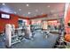 Well-equipped gym with modern exercise machines and ample space for a complete workout at 2700 Las Vegas Blvd # 4002, Las Vegas, NV 89109