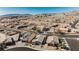 Aerial view of the community with mountain views, desert landscape, and well-maintained streets at 2721 Benton Cove St, Laughlin, NV 89029