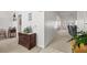 Bright hallway with neutral colors and ample space for furniture and decor at 3430 Flagstone Ct # 2, Pahrump, NV 89048