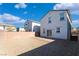 View of the backyard with low maintenance landscaping and a patio area at 406 Misterioso St, Henderson, NV 89011