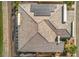 Aerial view of roof with solar panels and landscaping at 4775 E Beacon Ridge Dr, Pahrump, NV 89061