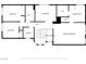 Second-floor floorplan, featuring three bedrooms, laundry and primary suite at 4970 Copperlyn St, Las Vegas, NV 89122