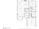 Detailed floor plan showcasing the layout, room dimensions, and flow of the home's living spaces at 5520 Cranwood Ct, Las Vegas, NV 89130