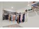 Walk-in closet featuring ample hanging and shelf storage at 6988 Sylmar Ave, Las Vegas, NV 89113