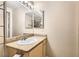 Bathroom with sink and mirror cabinet at 8000 W Badura Ave # 1019, Las Vegas, NV 89113
