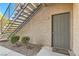 Inviting condo entrance with stairs leading to the upper unit and 'Welcome' mat at 8000 W Badura Ave # 1019, Las Vegas, NV 89113