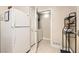 Functional kitchen area with adjacent laundry room and pantry at 8000 W Badura Ave # 1019, Las Vegas, NV 89113