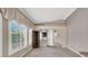 Bedroom with window shutters, vaulted ceiling and closet with mirrored doors at 8800 Las Olivas Ave, Las Vegas, NV 89147