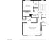 Floor plan of second floor featuring bedrooms, bathrooms, and laundry at 10525 Gibbous Moon Dr, Las Vegas, NV 89129