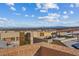 Enjoy city views from the rooftop of this multi-level townhome at 10525 Gibbous Moon Dr, Las Vegas, NV 89129