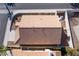 Overhead view shows the house roof, hardscape, and landscaping elements at 2045 Summit Pointe Dr, Las Vegas, NV 89117