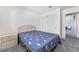 Comfortable bedroom with carpet and a closet, suitable for a guest at 2045 Summit Pointe Dr, Las Vegas, NV 89117