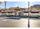 Attractive clubhouse entrance with well-manicured shrubs and accessible parking at 231 W Horizon Ridge Pkwy # 2413, Henderson, NV 89012