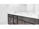 Bathroom features double sinks, modern faucets and lighting at 2536 Catallo St, Henderson, NV 89044