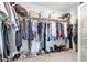 Walk-in closet provides ample storage, shelving and organizational options at 2536 Catallo St, Henderson, NV 89044