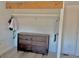 Bedroom closet featuring a dresser, rod for hanging clothes, and wood-style floors at 325 Ron Ave, Logandale, NV 89021