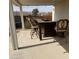 Patio showing outdoor bar and seating with mountain views at 325 Ron Ave, Logandale, NV 89021