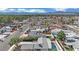 Scenic aerial view of a neighborhood showcasing lush greenery and mature trees at 3800 San Joaquin Ave, Las Vegas, NV 89102