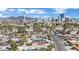 Las Vegas neighborhood featuring stunning city views and lush tree coverage at 3800 San Joaquin Ave, Las Vegas, NV 89102