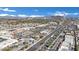 Wide aerial shot showcasing the vibrant Las Vegas cityscape and distant mountains at 3800 San Joaquin Ave, Las Vegas, NV 89102