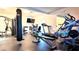 Spacious gym with treadmills, weight machines, and punching bag at 6545 Bradford Ln, Las Vegas, NV 89108