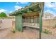 This backyard gazebo is the perfect place to relax and entertain guests at 8324 Shark Tank Ct, Las Vegas, NV 89128