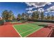 The community tennis courts offer residents the opportunity for exercise and sport at 9809 Gerald Ct, Las Vegas, NV 89134