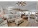 Inviting living room showcasing an open floor plan and cozy seating arrangements at 2901 S Dandelion St, Pahrump, NV 89048