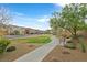 Community park with green space and walking paths at 376 Shanon Springs St, Henderson, NV 89014
