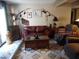 Inviting living room featuring a plush sofa, a patterned rug, and unique decor at 3781 Desert Marina Dr # 101, Laughlin, NV 89029