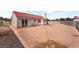 Large backyard with block wall and room to add your own design at 4142 Forestville St, North Las Vegas, NV 89032