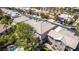 Exterior aerial view of a Nevada home featuring a tile roof and mature landscaping at 4712 Stavanger Ln, Las Vegas, NV 89147