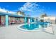 Backyard pool area featuring a refreshing pool and a cozy patio, ideal for outdoor entertaining and leisure at 5162 Woodruff Pl, Las Vegas, NV 89120